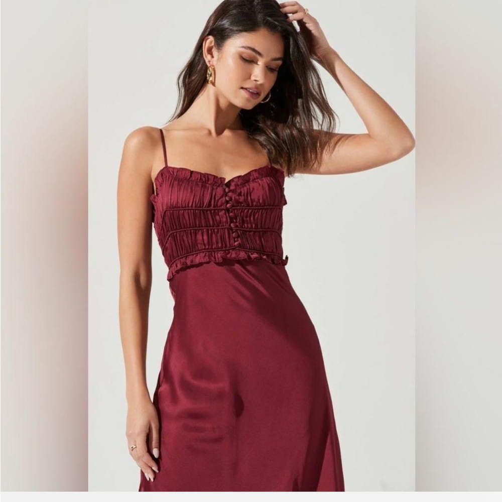 ATSR the label zola satin dress